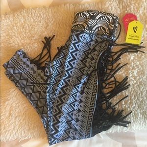 zumba fringe leggings